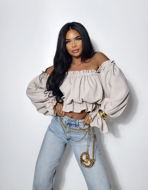 Bluzka hiszpanka Lala Besquar — polski producent - Lexandra Style