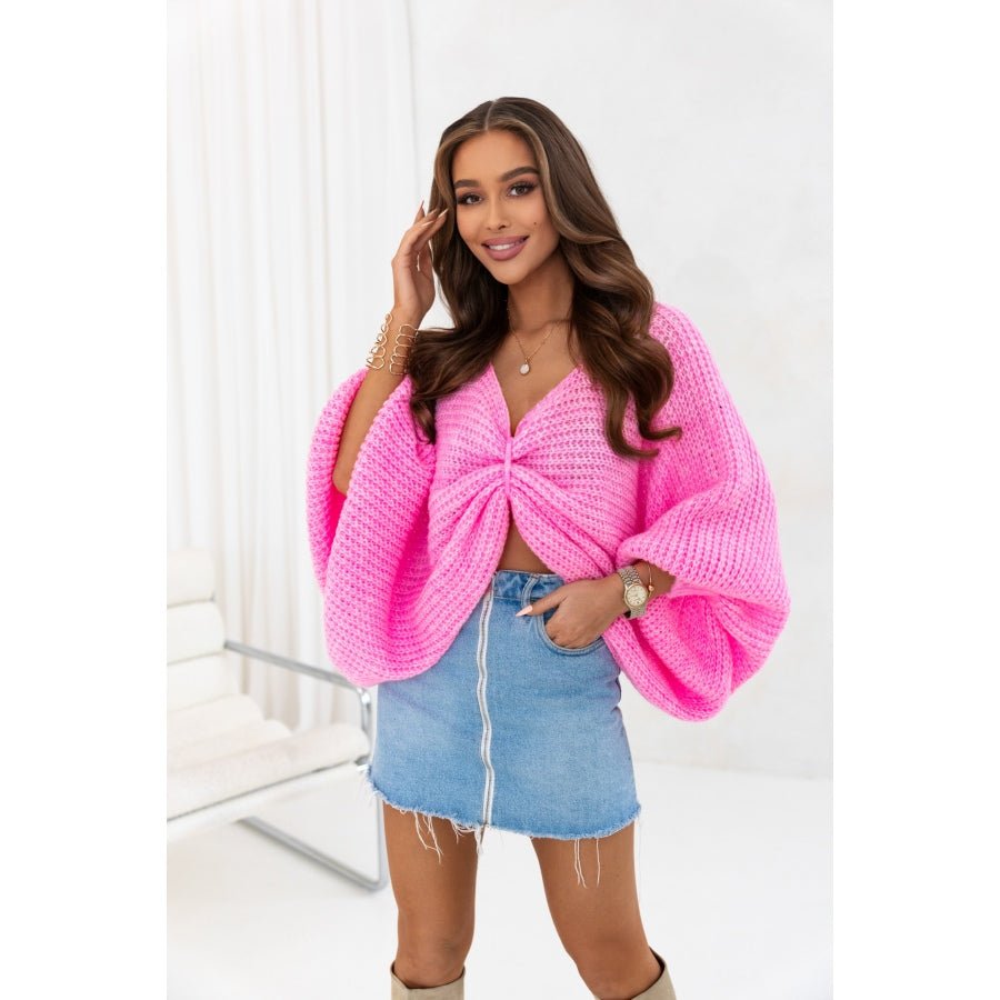 Sweter Cross trzy kolorki - Lexandra Style